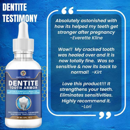 Nano Hydroxyapatite Enamel Repair Drops | Liquid Tooth Armor for Sensitivity Relief & Stronger Teeth | At-Home Remineralization Treatment | 60 ml